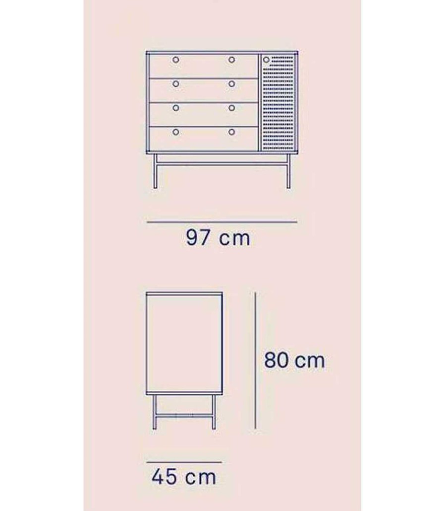 Dormitorio Ambar muebles | C Moda Industrial Punto