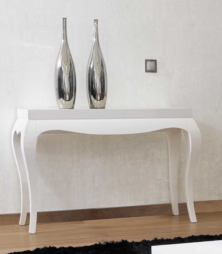 Recibidor Ambar muebles | Consola Blanca Velosa