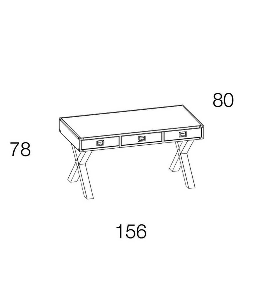 Despacho Ambar muebles | Mesa Escritorio N Utica Andes