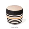 Sal N Ambar muebles | Pouf Kilim Negro De Nanimarquina