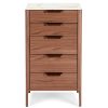 Dormitorio Ambar muebles | Sinfonier Contempor Neo 5 Cajones Mairen