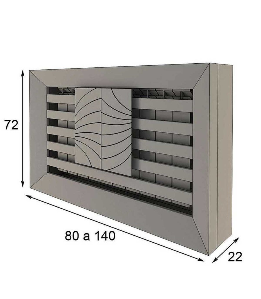 Auxiliares Ambar muebles | Cubreradiador De Dise O Azkary R11