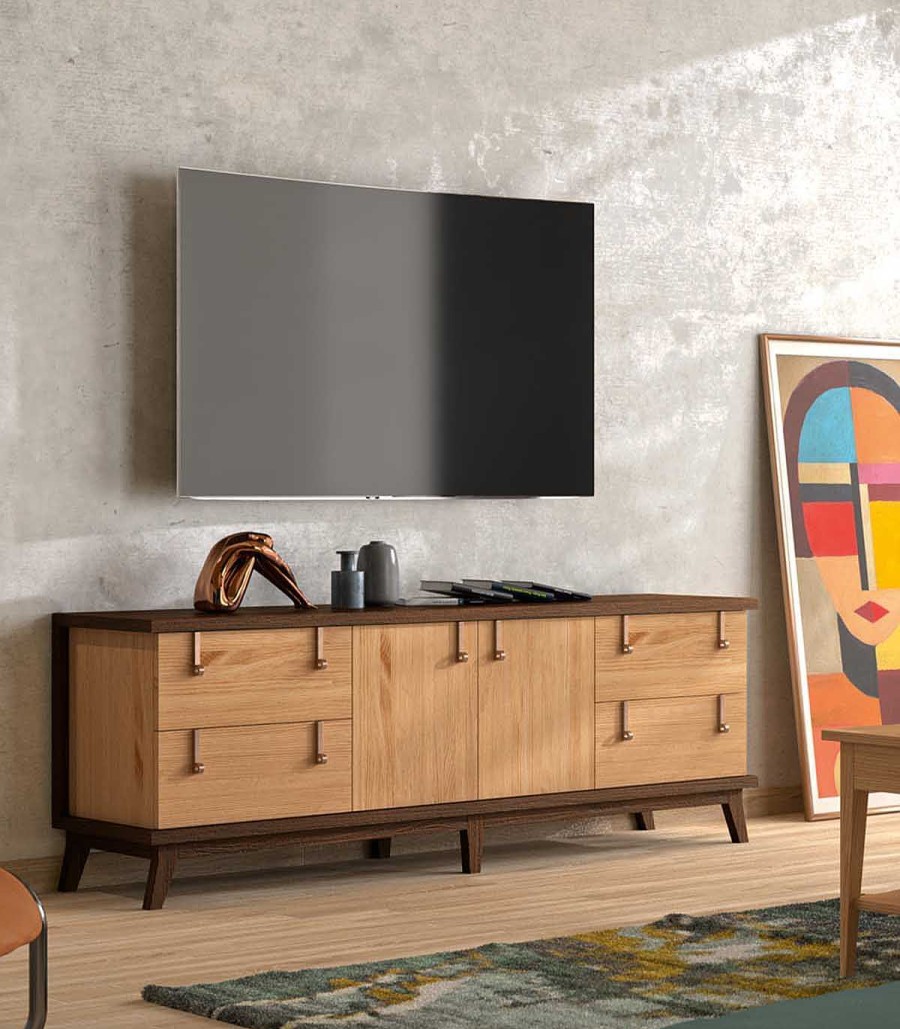 Sal N Ambar muebles | Mueble De Tv Contempor Neo Sajonia