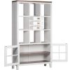 Sal N Ambar muebles | Librer A R Stica Blanca Everest