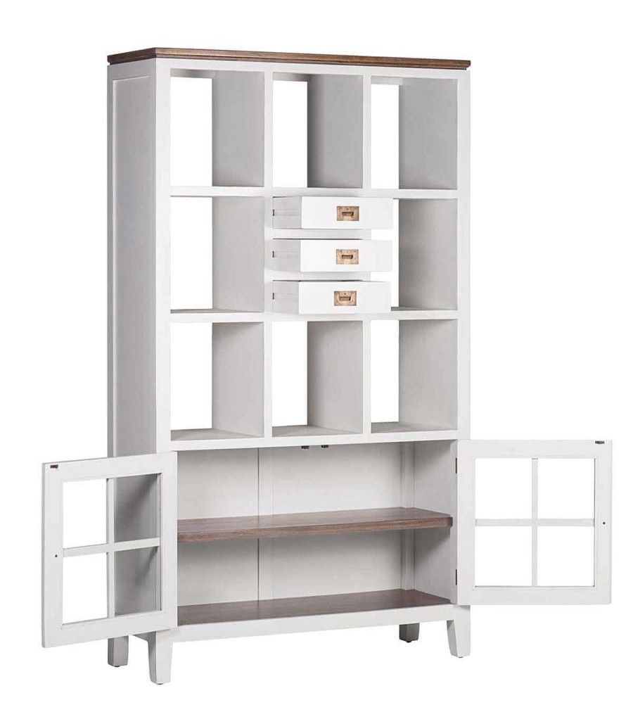 Sal N Ambar muebles | Librer A R Stica Blanca Everest