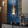 Iluminaci N Ambar muebles | L Mpara De Sobremesa Moderna N Bula