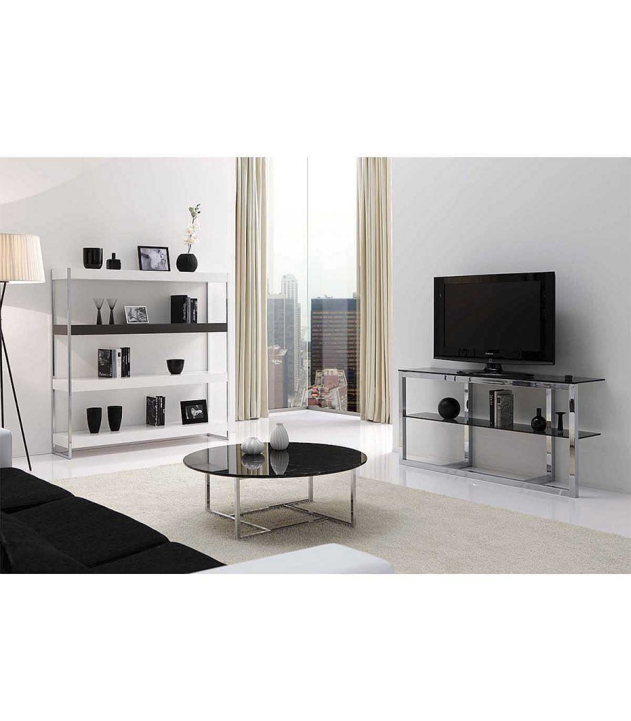 Sal N Ambar muebles | Mueble Tv Acero Agatho